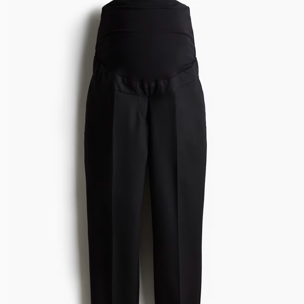 H&M Mama Dress Pants- Classic Black Maternity Trousers